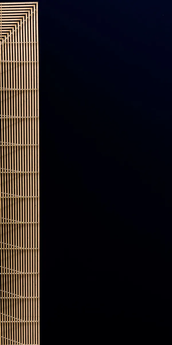 Modern building facade against the sky